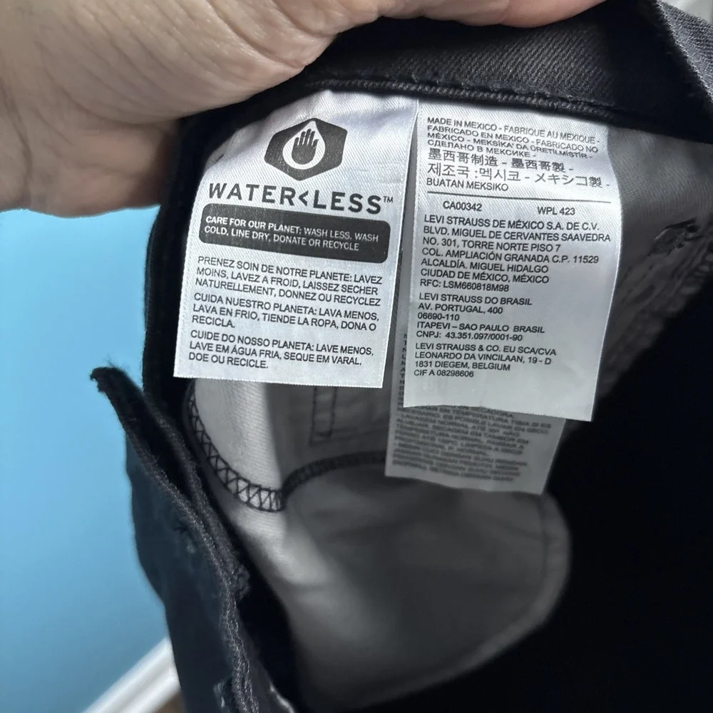 Levi's 541 Size 33x32 Men's Jeans Black